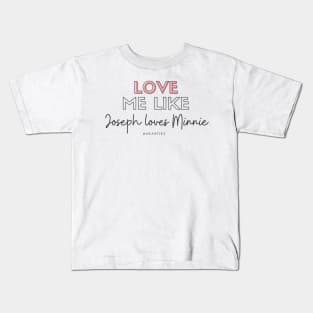 Joseph Loves Minnie Canfield (When Calls the Heart) Kids T-Shirt